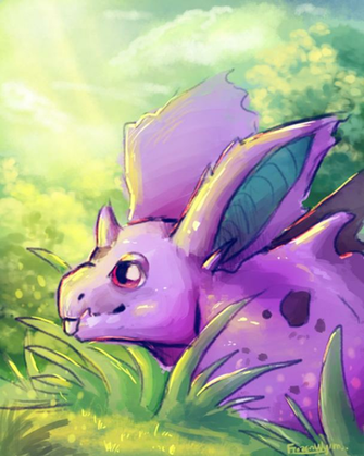 Nidoran By Frozenwyrm