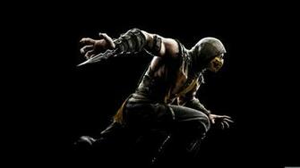 Mortal Kombat X Scorpion UHD 8k Wallpaper