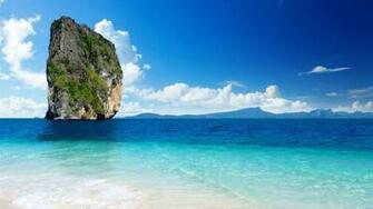 Island Computer Desktop HD Wallpaper