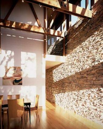 Wallpaper That Looks Like A Stone Wall Freshome