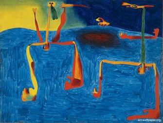 Joan Miro Wallpaper Art Paintings