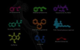 Caffeine Drugs Alcohol Coke Rainbows Chemistry Thc Meth Hq Wide