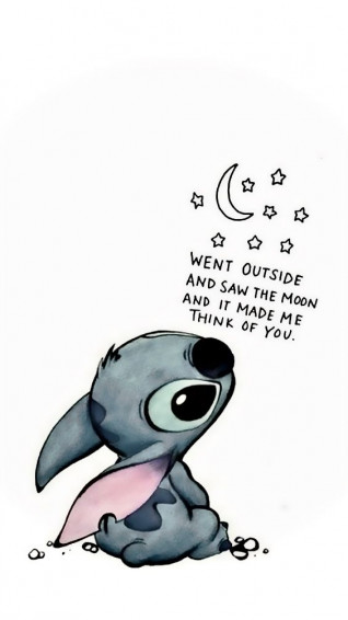 Very Cute Best Friend Stitch Wallpaper In Lilo And