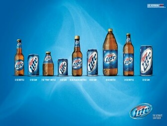Miller Light Beer Wallpaper The Lite Lineup