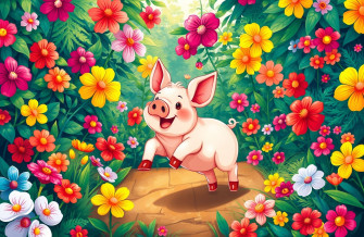 Cute Pig Wallpaper
