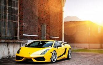 Lamborghini Gallardo Superleggera Yellow Supercars Wallpaper