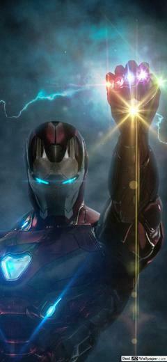 Avengers Endgame Ironman With Infinity Glove HD Wallpaper