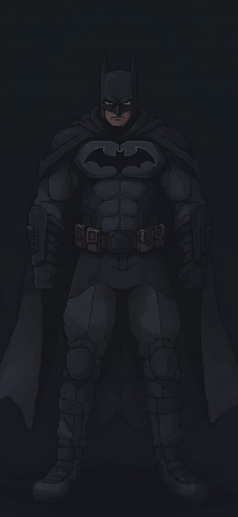 Dc Batman Vintage Pixel Wallpaper 4k iPhone