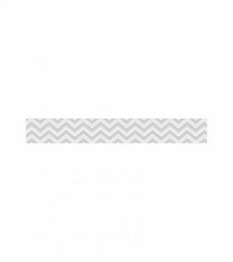 Sweet Jojo Designs Zig Zag Turquoise Grey Chevron Wallpaper Border