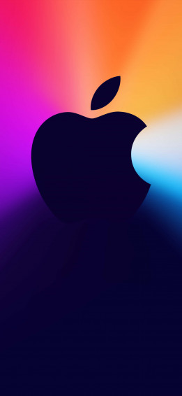 iPhone X Apple Logo Wallpaper