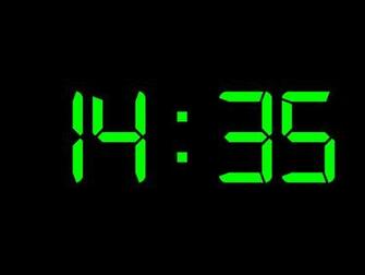 Digital Countdown Clock For Desktop
