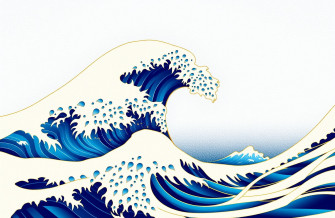 Japanese Wave Wallpaper