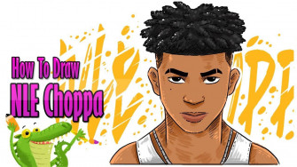 Adorable Nle Choppa Cartoon Poster Eocrg4nmj3sq3t3q Wallpaper