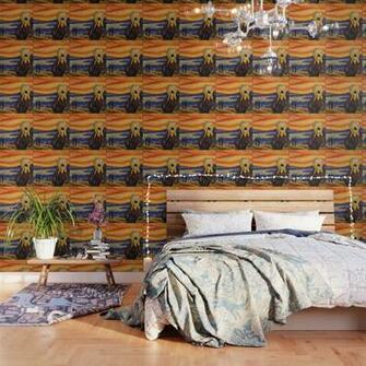 The Screamer Really Freaked Out Wallpaper By Gx9designs Society6