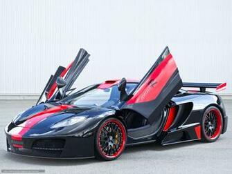 Wallpaper Hamman Sports Car Black Red Desktop