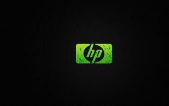 Dark Hewlett Packard Logos Simple Wallpaper HD