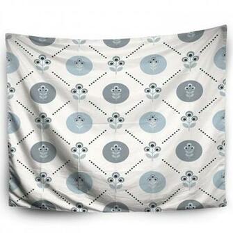 Amazon Crannel Christmas Floral Background Mid Century