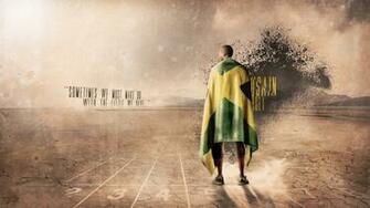 Usain Bolt Motivation Quote Wallpaper And Stock Photos