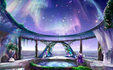 Gate Yutaka Kagaya Celestial Exploring Cg Wallpaper Hearty