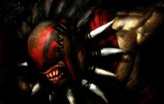 Wallpaper Mask Art Bloodseeker Dota Strygwyr Image For