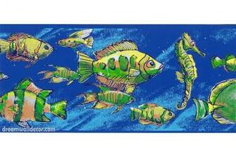 Fish Wallpaper Border Ck7602