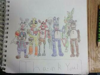 Fnaf Thank You Wip By Loleegee2003