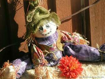 Desktop Wallpaper Of Halloween Scarecrows