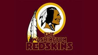 Redskins Logo Red Background High Resolution HD Widescreen Wallpaper