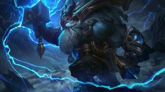 Thunder Lord Ornn Lol Wallpaper