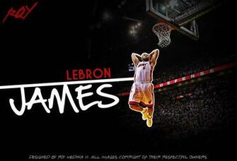 Lebron James Dunk Heat Wallpaper