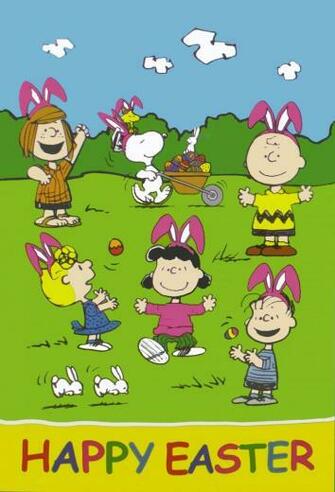 Snoopy Easter Wallpaper HD Image
