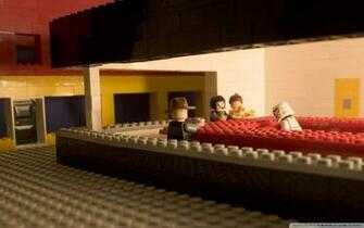 Lego Stormtrooper At The Bar Action Games Wallpaper Image Featuring