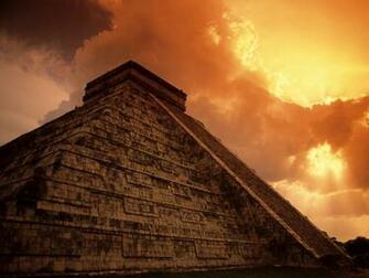 Sunset Pyramid Wallpaper High Definition