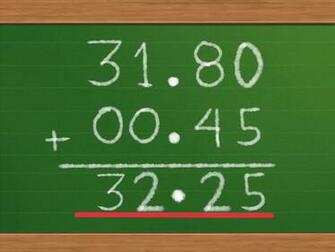 Add Decimals Steps With Pictures Wikihow
