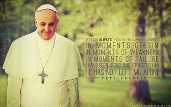 Pope Francis Green Desktop Wallpaper