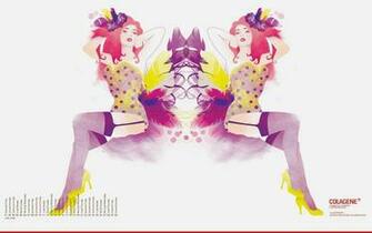 Vintage Pin Up Wallpaper