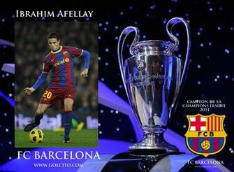 Wallpaper Ibrahin Afellay Campeon De La Champions League