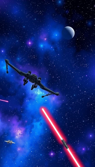 Star Wars Space Background Powerpoint