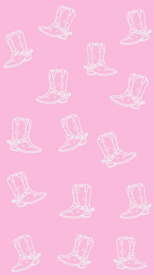 Let S Go Girls Cowgirl Boots Trendy Western Aesthetic iPhone Wallpaper