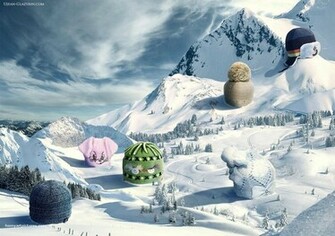 Desktop Wallpaper Winter Sale Mountains Cold Temperature Tourist