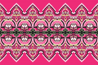 Pink Black And White Wallpaper