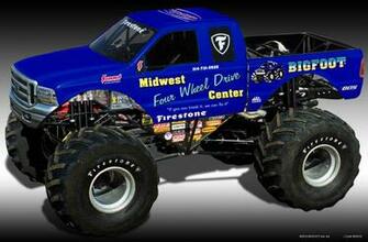 Truck Monster Trucks Wheel Wheels F Wallpaper Background