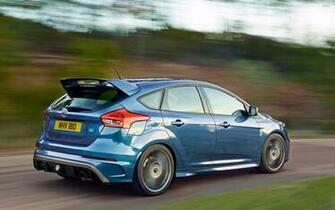Blue Ford Focus Rs Wallpaper Car