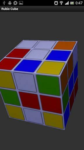 Rubix Cube Android Screenshot