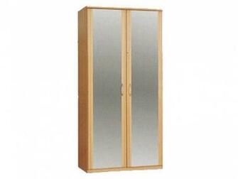Ruby Beech Door Mirrored Wardrobe