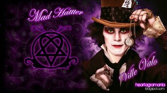 Heartagramania Mad Hatter Wallpaper