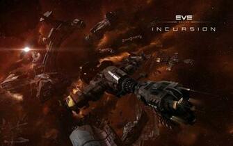 Eve Online Spaceships Planet Sci Fi Space Nebula Stars Spacecraft