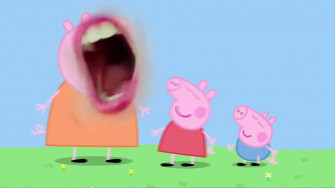 Peppa Pig Bringing Some Laughter Wallpaper