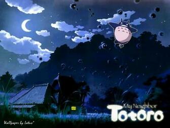 Totoro Wallpaper Up In The Air Kawaii