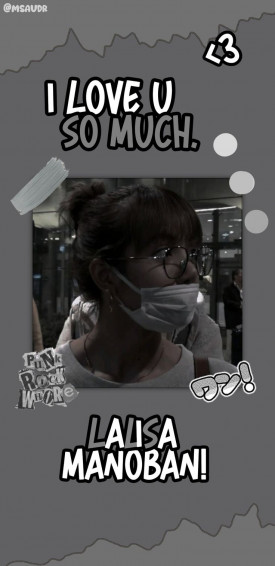Wallpaper Gray Lalisa Manoban